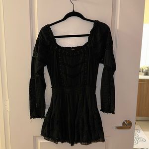 Love Shack Fancy - Black Dress Size XS